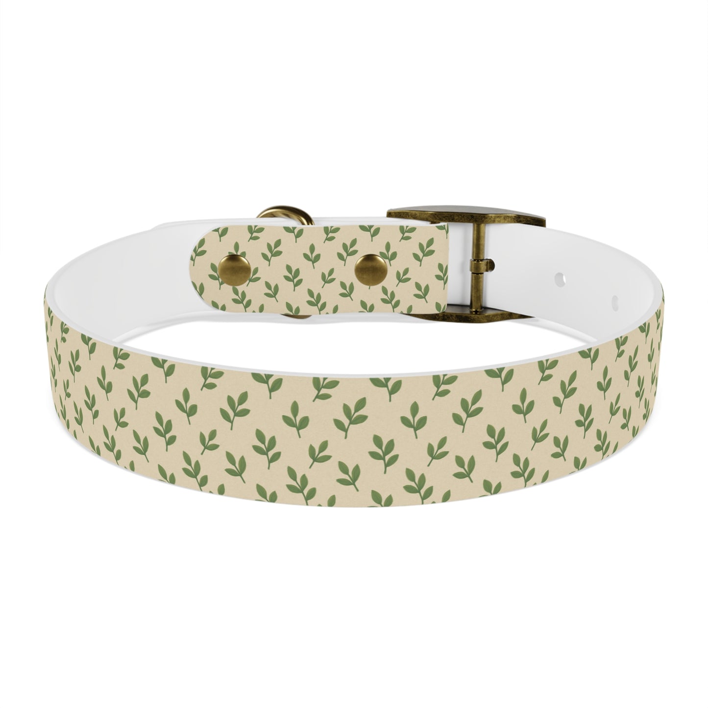 Tranquil Leaf Dog Collar