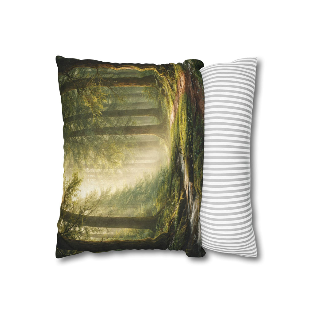 Forest Trail Stream Pillow Cover