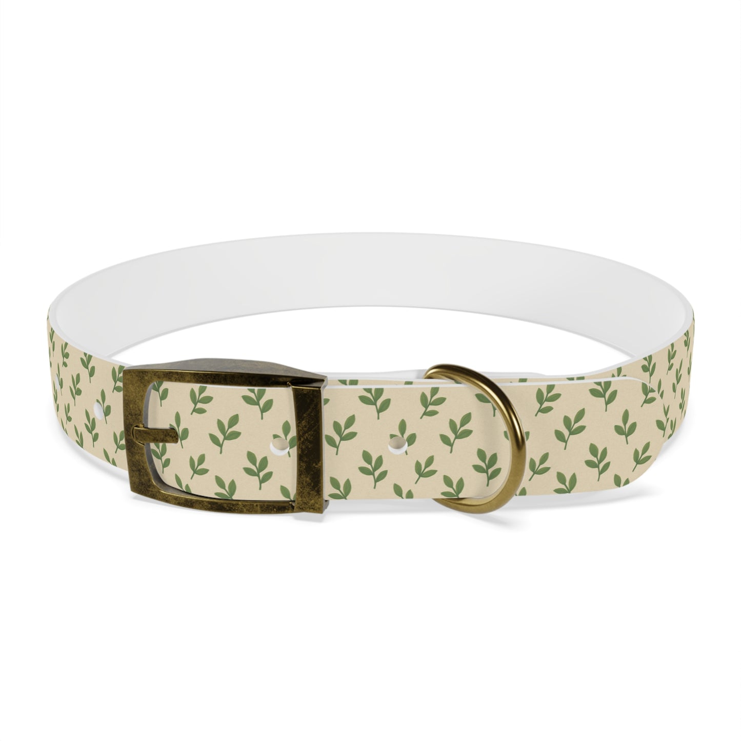 Tranquil Leaf Dog Collar