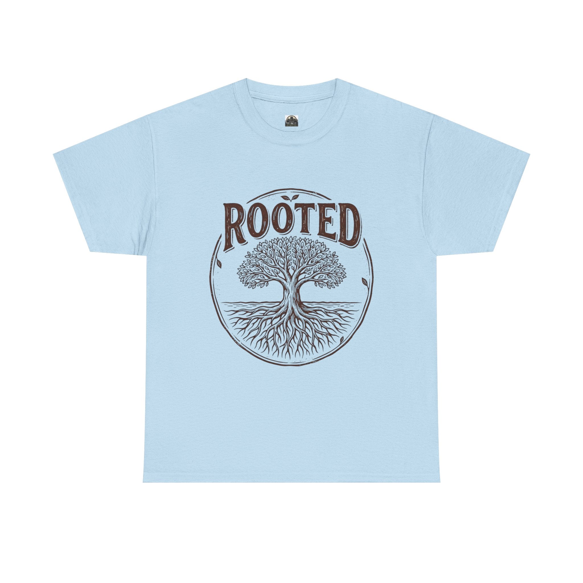 Rooted T t-shirt with nature-inspired artwork - product view 9