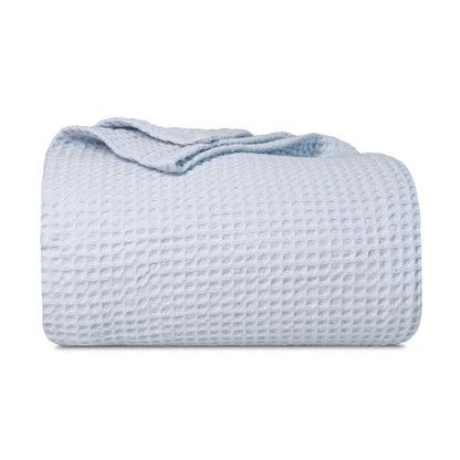 Waffle Weave Blanket home decor with nature-inspired artwork - product view 29