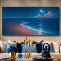 Beach Shoreline Coastal V wall art with nature-inspired artwork