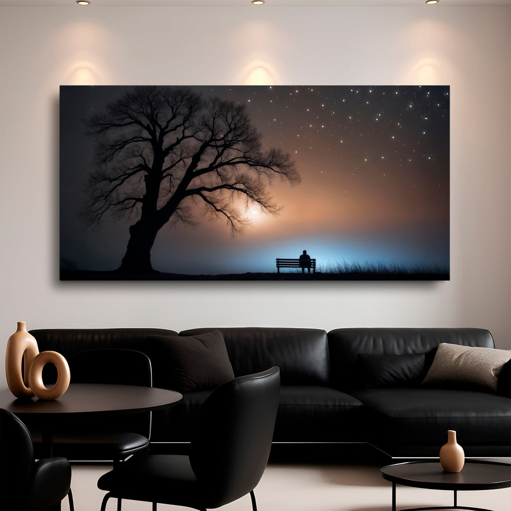 Modern Nature Scenery wall art with nature-inspired artwork