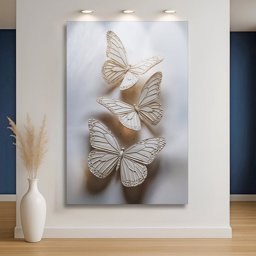 Delicate Flight wall art with nature-inspired artwork