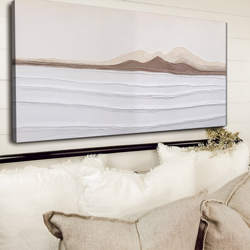 Earth Tone Abstract wall art with nature-inspired artwork
