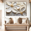 3d Minimalist Flower Ii wall art with nature-inspired artwork