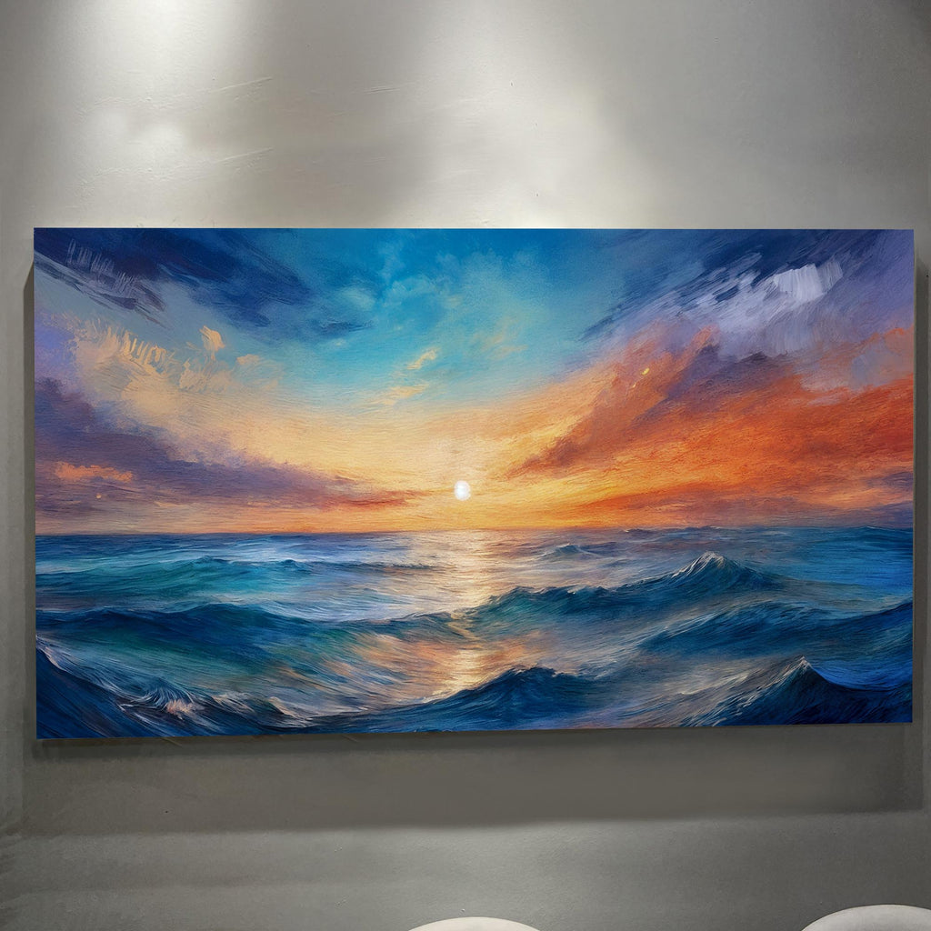 Waterscape Abstract Xiii wall art with nature-inspired artwork