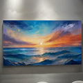 Waterscape Abstract Xiii wall art with nature-inspired artwork