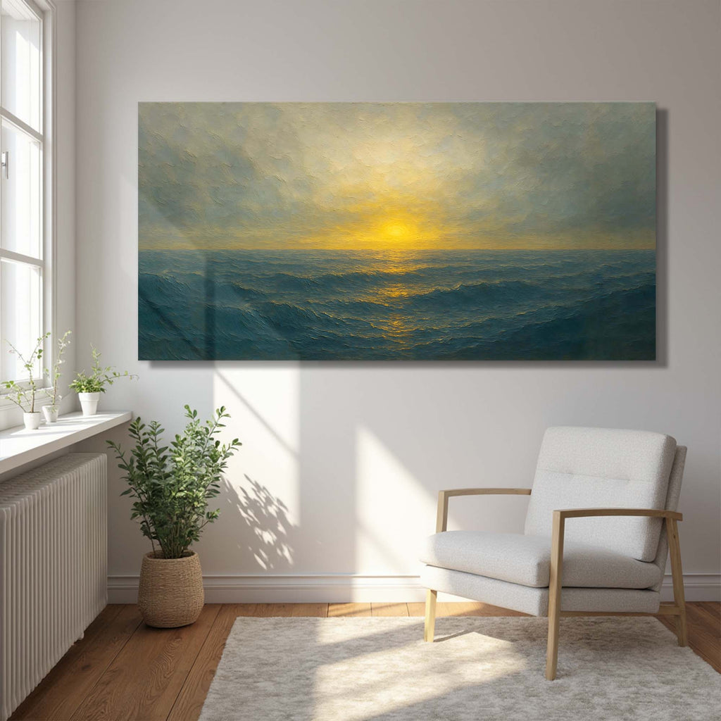 Waterscape Abstract Iv wall art with nature-inspired artwork