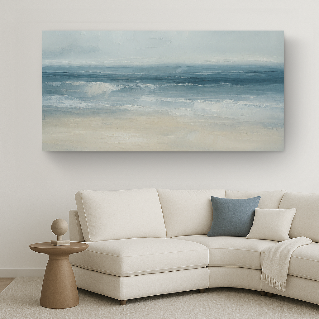 Waterscape Abstract Ix wall art with nature-inspired artwork