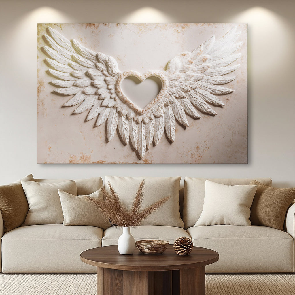 Wings of Love Abstract Ii wall art with nature-inspired artwork