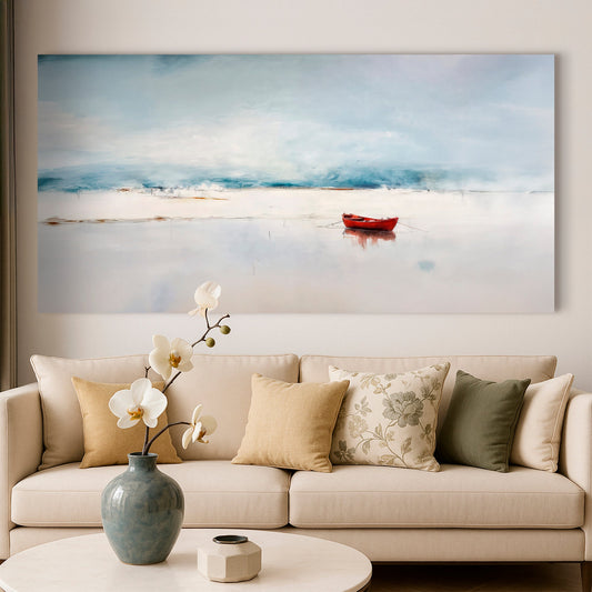 Misty Morning Abstract wall art with nature-inspired artwork