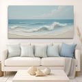 Serene Ocean Wave Coastal Viii wall art with nature-inspired artwork