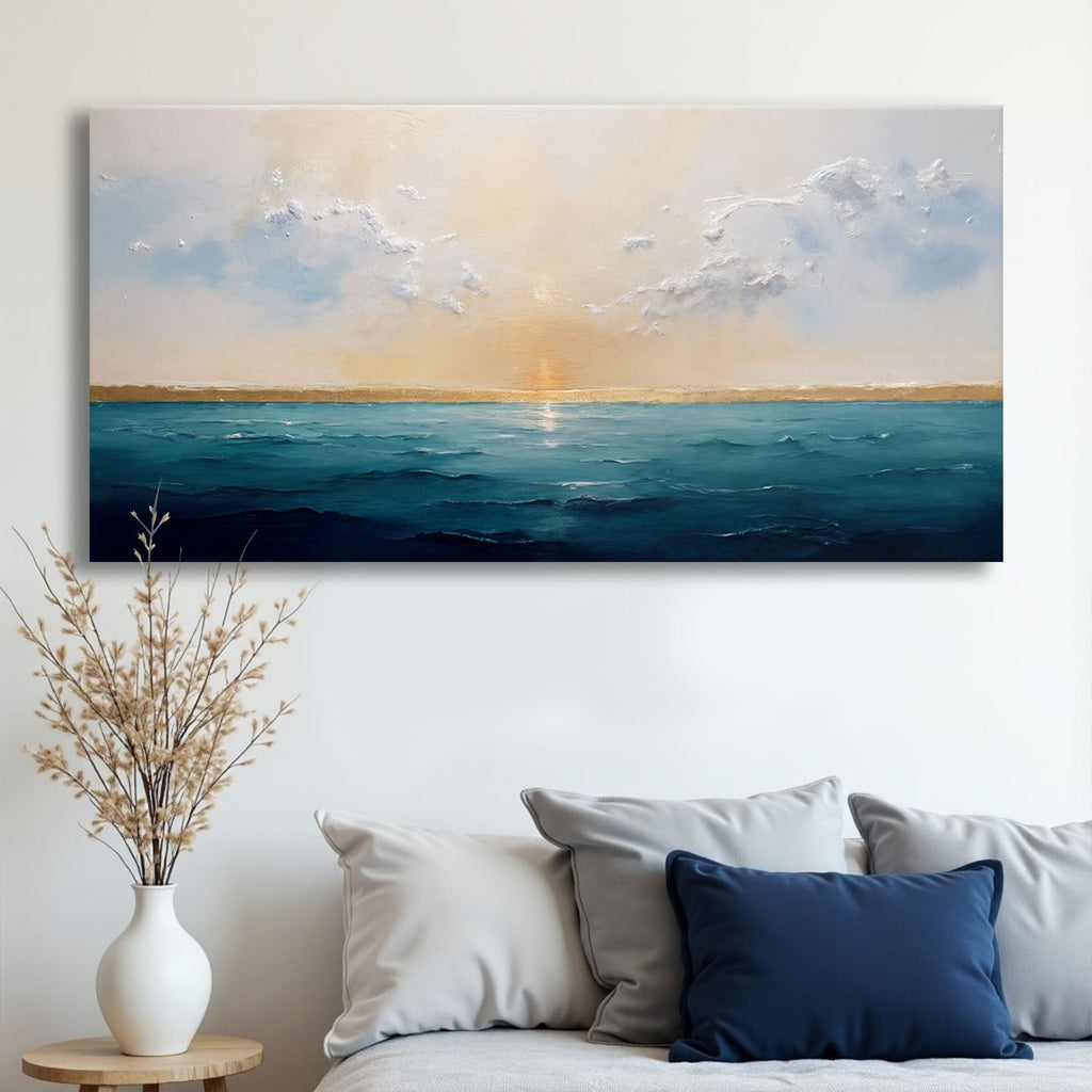 Waterscape Abstract Vi wall art with nature-inspired artwork