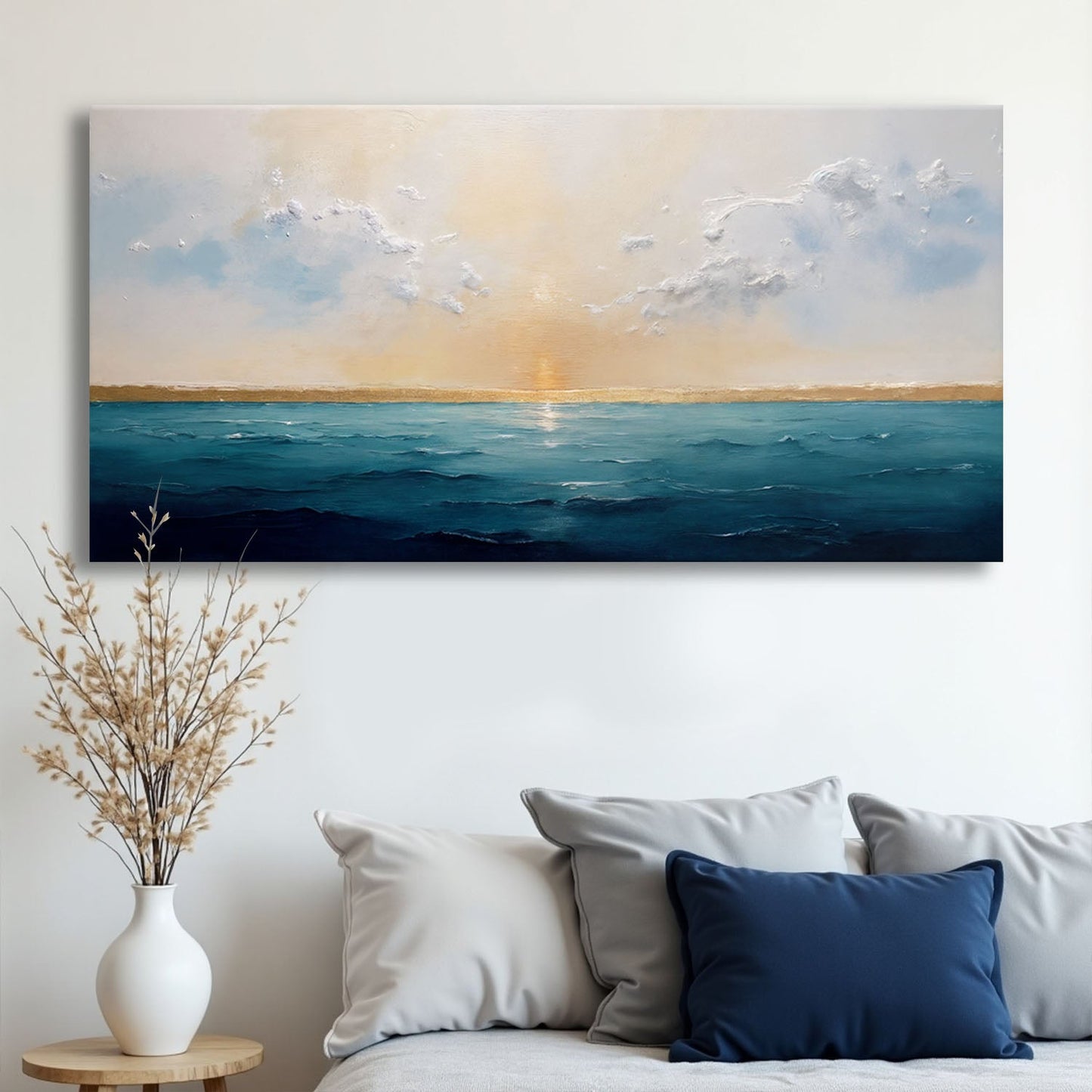Waterscape Abstract Vi wall art with nature-inspired artwork