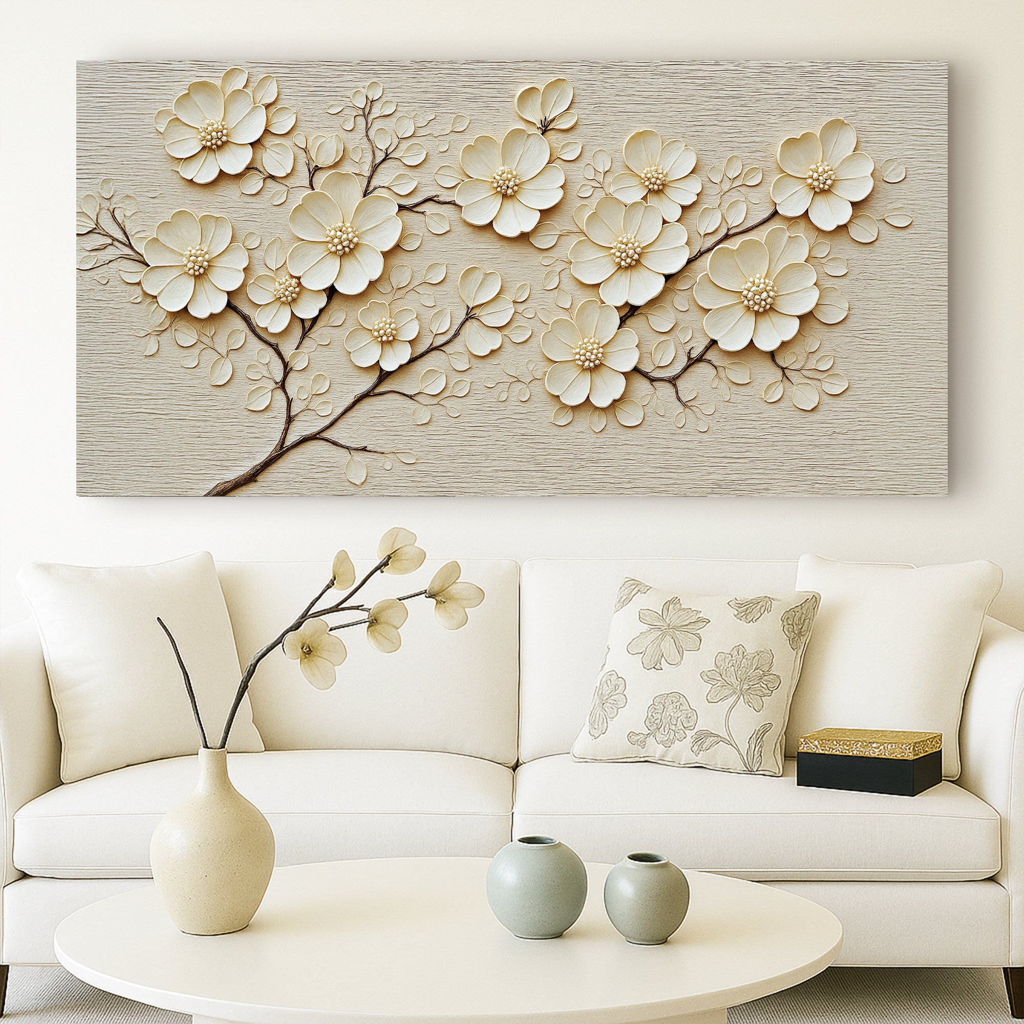 Minimalist Viii wall art with nature-inspired artwork