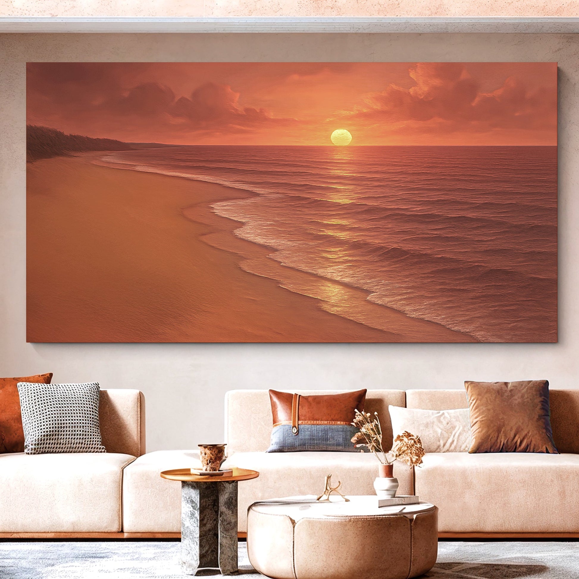 Beach Shoreline Coastal Vii wall art with nature-inspired artwork