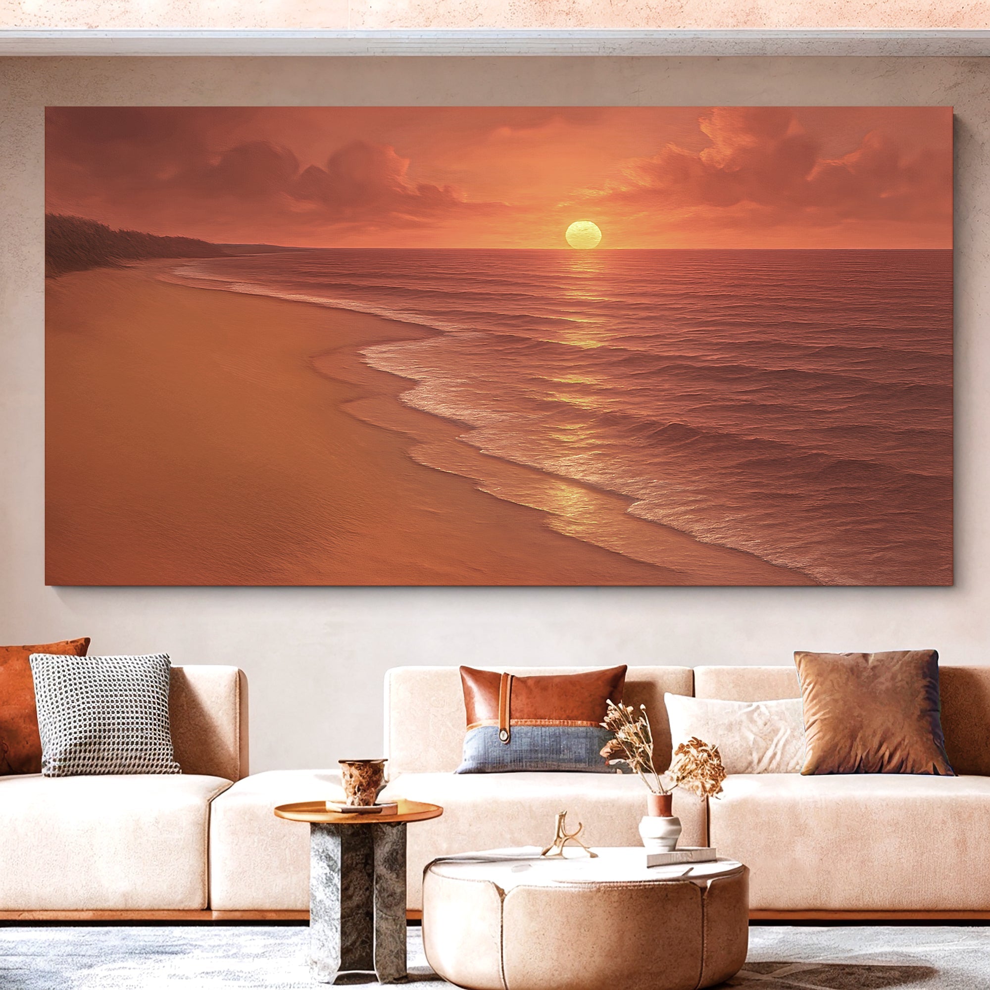 Beach Shoreline Coastal Vii wall art with nature-inspired artwork