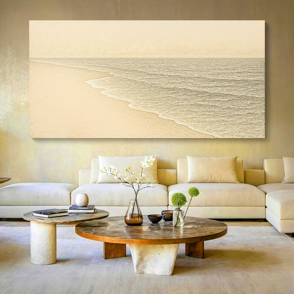 Beach Shoreline Coastal Iii wall art with nature-inspired artwork