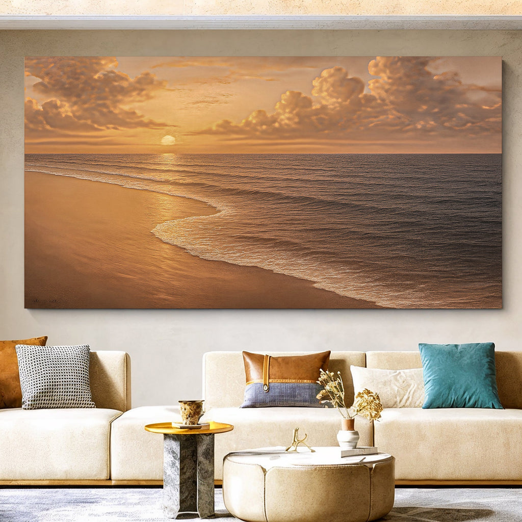 Beach Shoreline Coastal Viii wall art with nature-inspired artwork