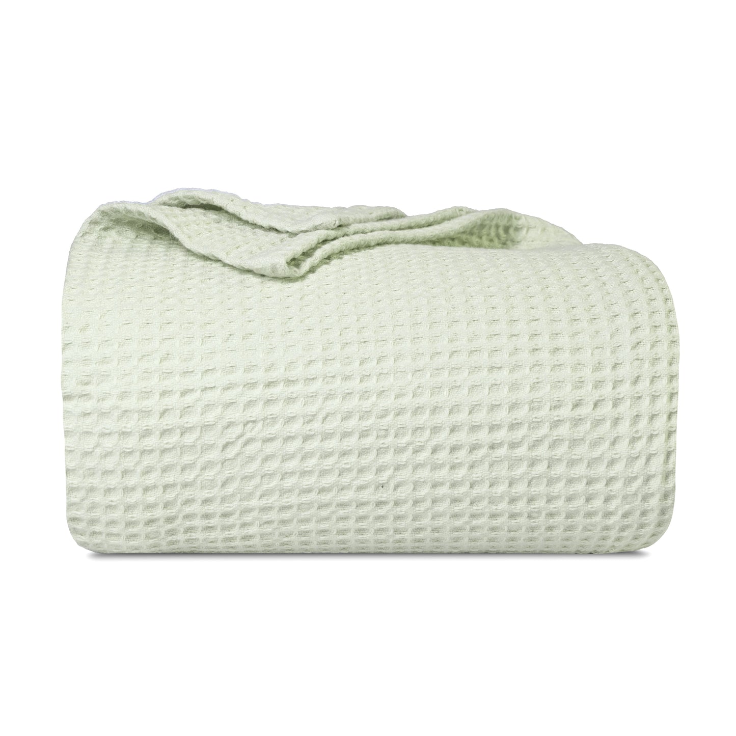 Waffle Weave Blanket home decor with nature-inspired artwork - product view 36