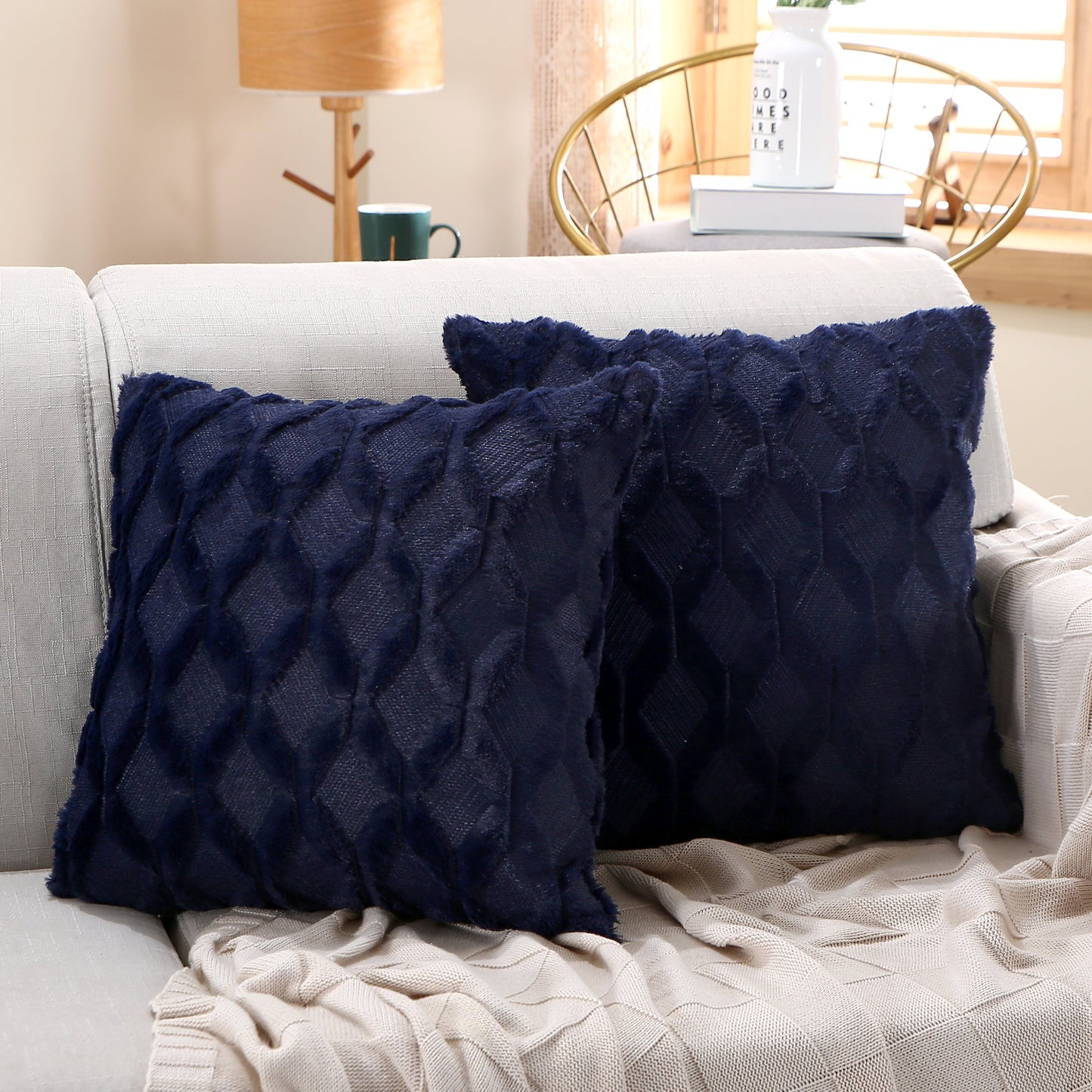 18"x18" Throw Pillow Full Set of Cover and Insert Wide Variety Of pillow cover with nature-inspired artwork - product view 3