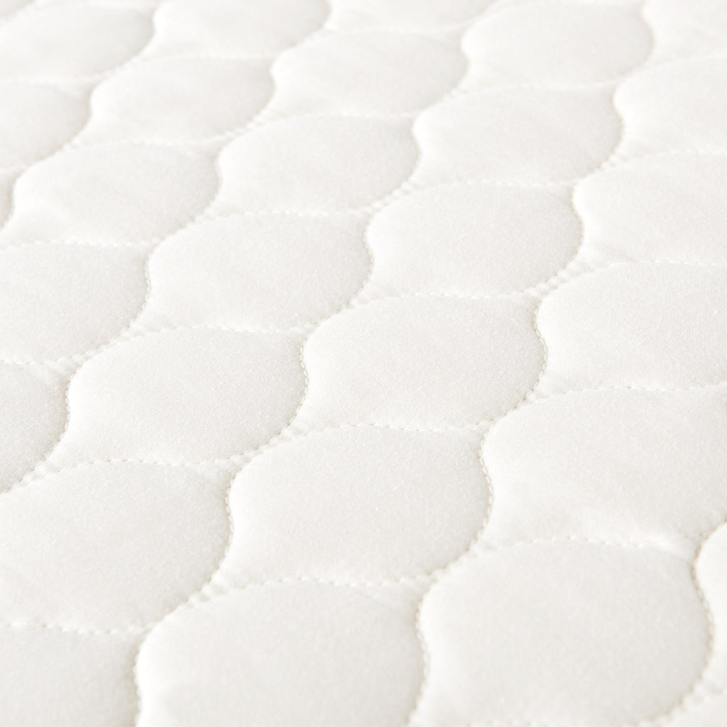 Organic Cotton Quilted Mattress Pad Protector mattress pad with nature-inspired artwork - product view 2