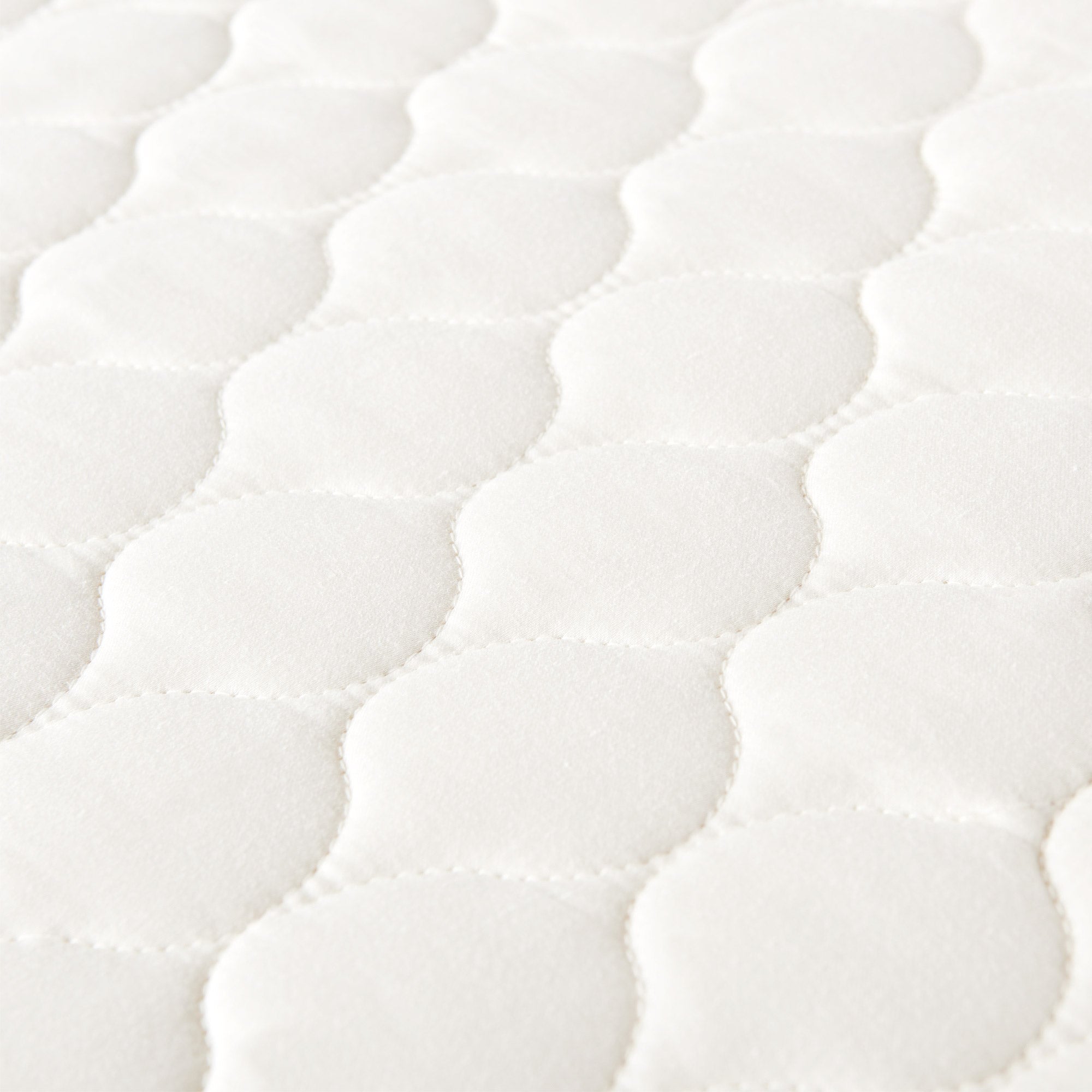 Organic Cotton Quilted Mattress Pad Protector mattress pad with nature-inspired artwork - product view 2