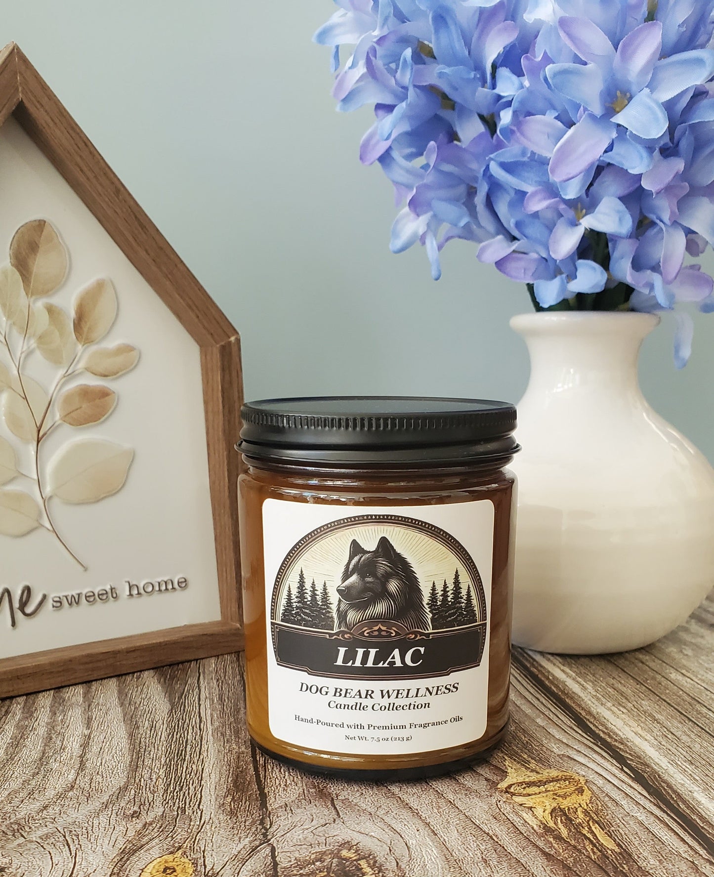 Lilac Candle | Hand-Poured EcoOlive Wax