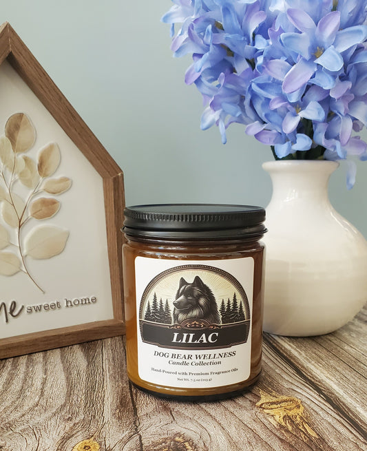 Lilac Candle | Hand-Poured EcoOlive Wax