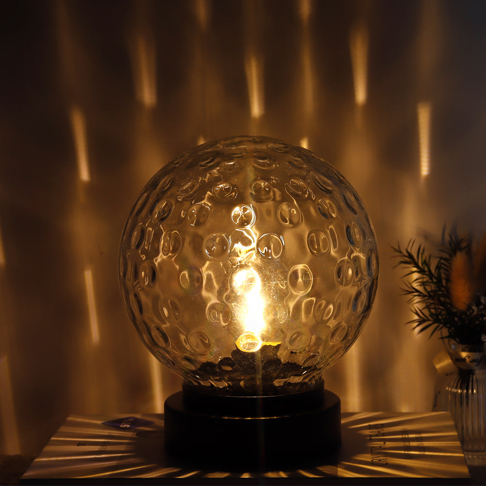 7''h Cordless Lamps Nightlight with 6 battery operated lamp with nature-inspired artwork - product view 3