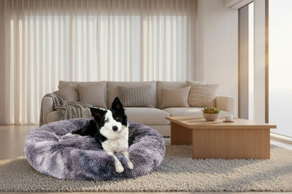 Fluffy Donut Dog Bed uncategorized / needs cleanup with nature-inspired artwork