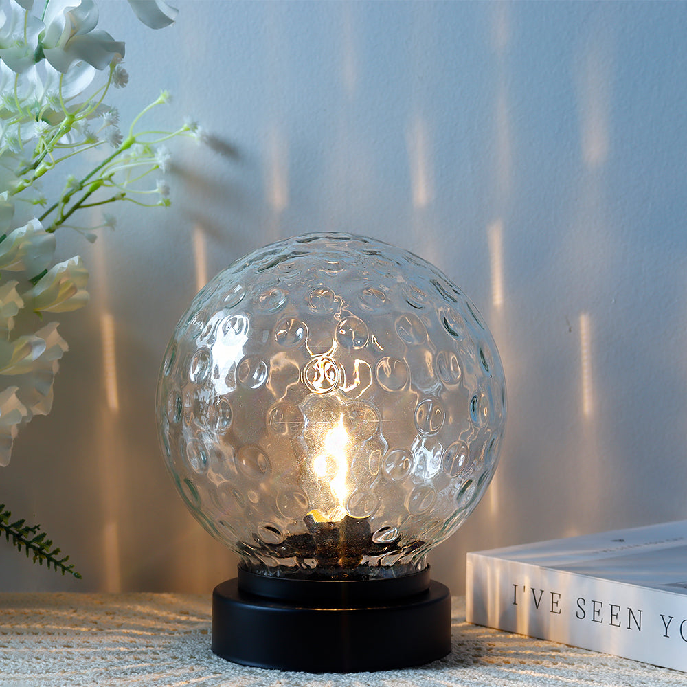 7''h Cordless Lamps Nightlight with 6 battery operated lamp with nature-inspired artwork - product view 2