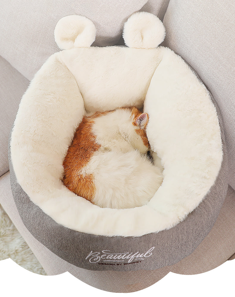 Pet Dog Bed Warming Soft Sleeping Bag Cushion Puppy Kennel uncategorized / needs cleanup with nature-inspired artwork - product view 5