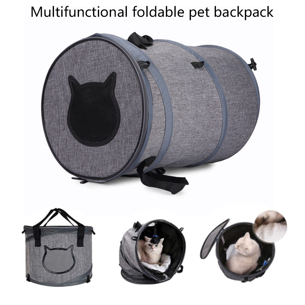 Fodable Pet Dog Cat Carrier Bag Outdoor Cat Tunnel Toys Portable uncategorized / needs cleanup with nature-inspired artwork