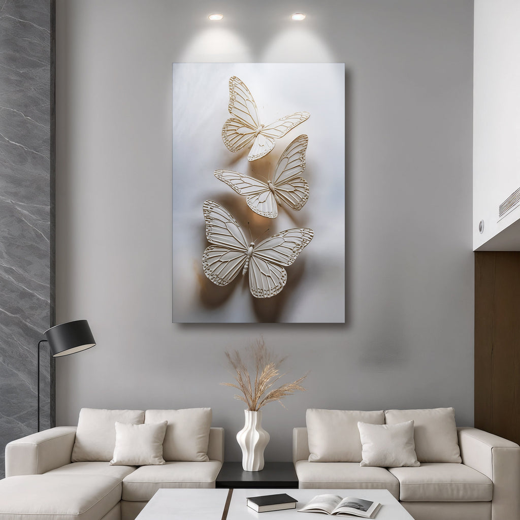 Delicate Flight wall art with nature-inspired artwork - product view 2