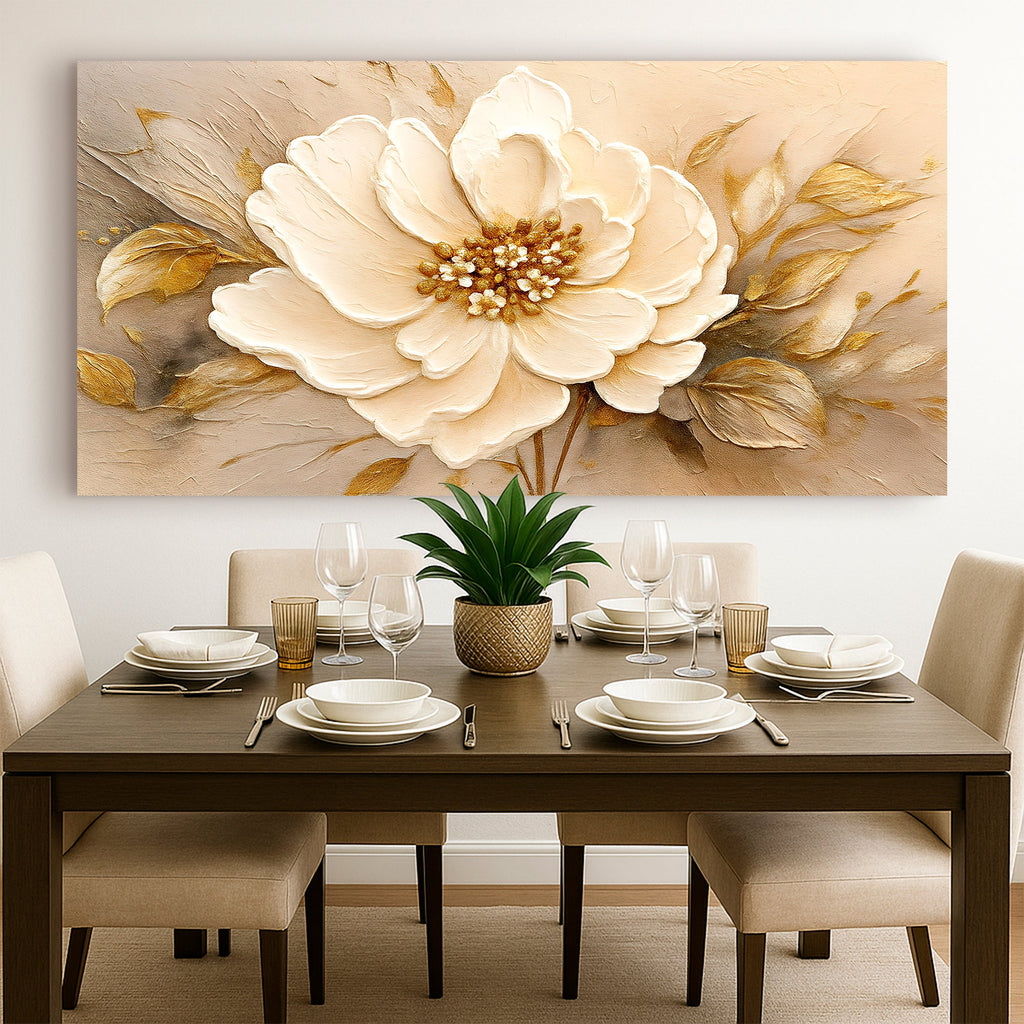 Minimalist X wall art with nature-inspired artwork - product view 2