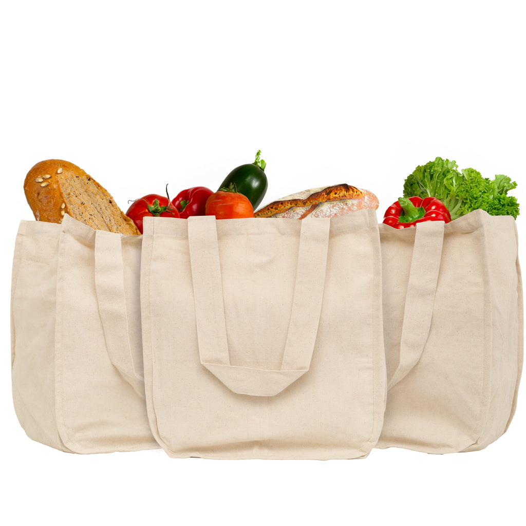 Canvas Grocery Tote Bags wall art with nature-inspired artwork - product view 5