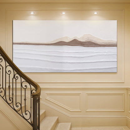 Earth Tone Abstract wall art with nature-inspired artwork - product view 2