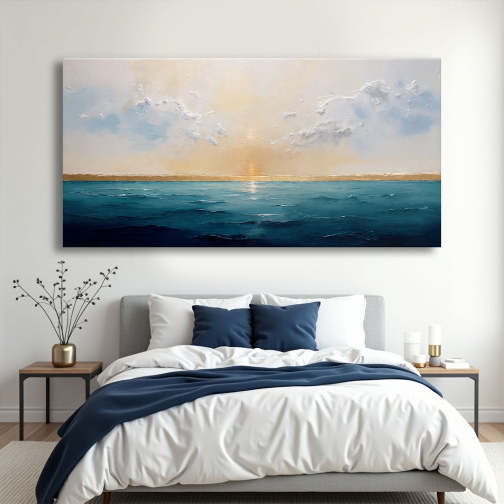 Waterscape Abstract Vi wall art with nature-inspired artwork - product view 4