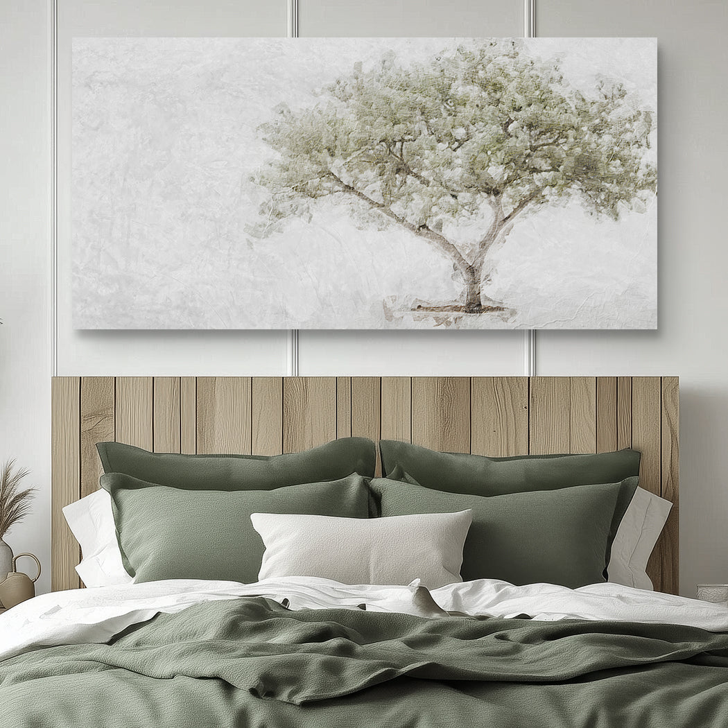 Olive Tree Faith wall art with nature-inspired artwork - product view 2
