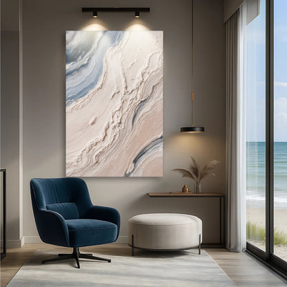 Minimalist Waves Iii wall art with nature-inspired artwork - product view 5