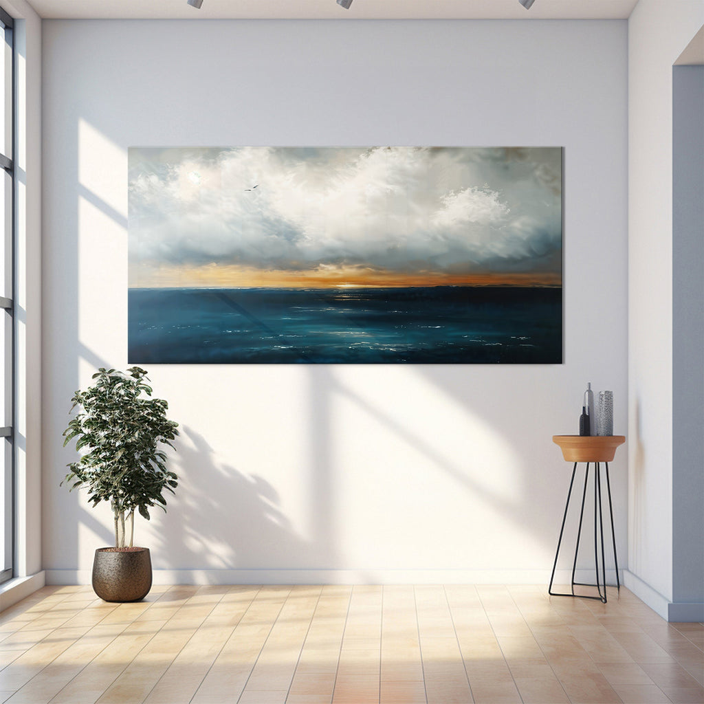 Waterscape Abstract Iii wall art with nature-inspired artwork - product view 2