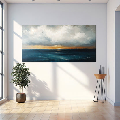 Waterscape Abstract Iii wall art with nature-inspired artwork - product view 2