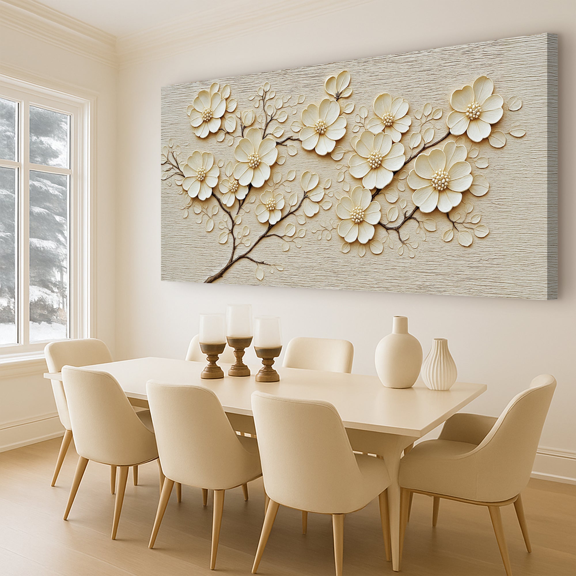 Minimalist Viii wall art with nature-inspired artwork - product view 2
