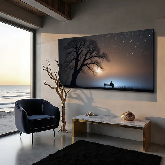Modern Nature Scenery wall art with nature-inspired artwork - product view 2