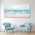 Serene Ocean Wave Coastal wall art with nature-inspired artwork