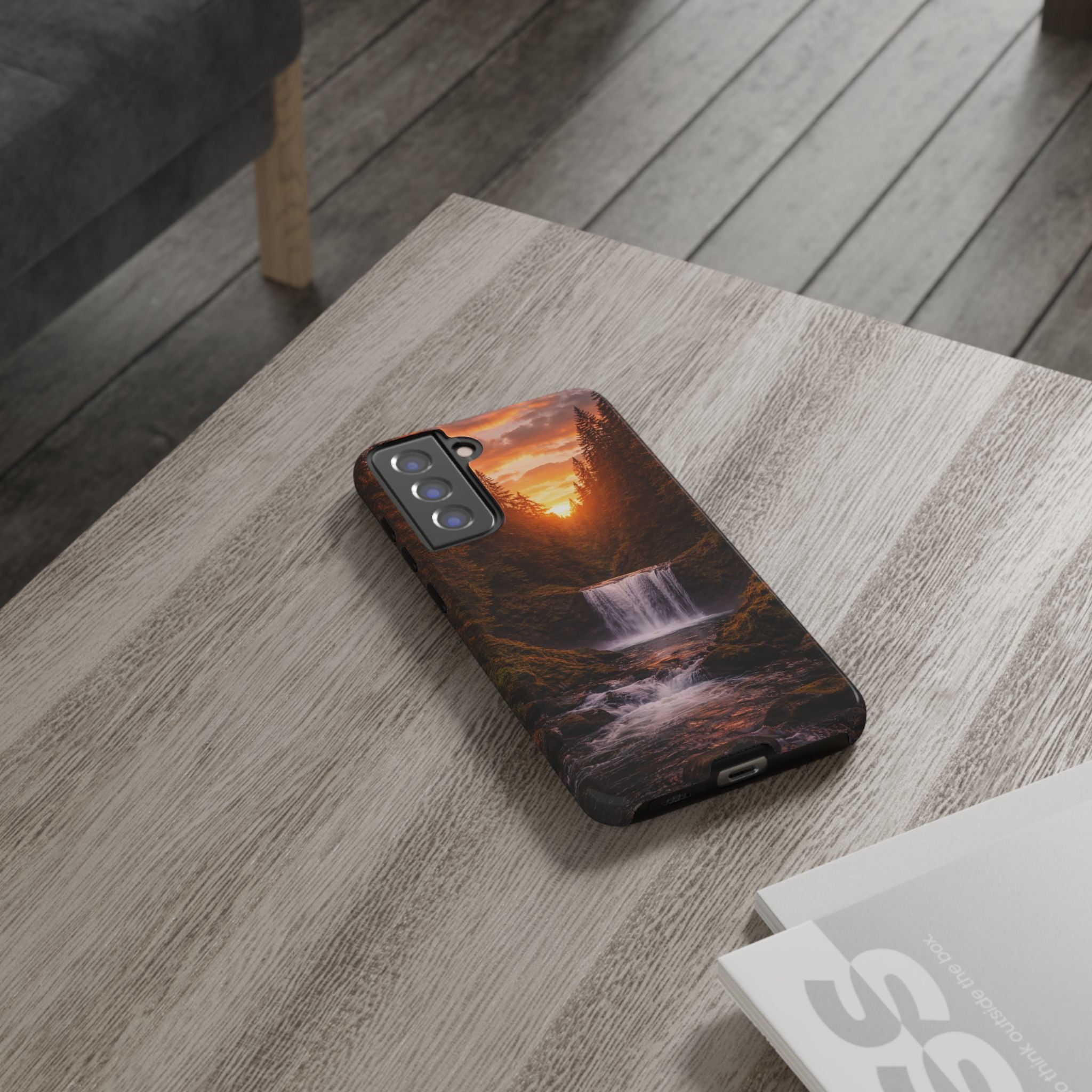 Evergreen Waterfall Phone Case