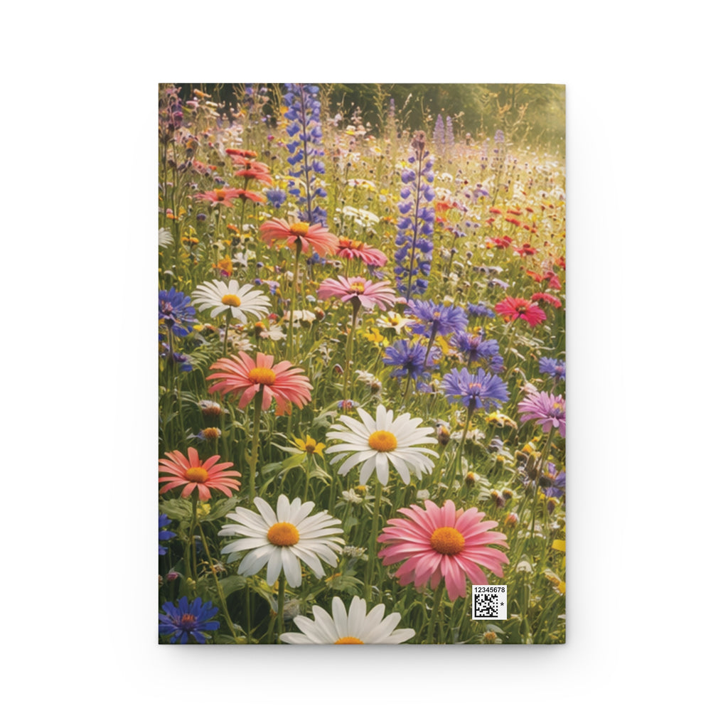Mountain Meadow Wellness journal with nature-inspired artwork - product view 3