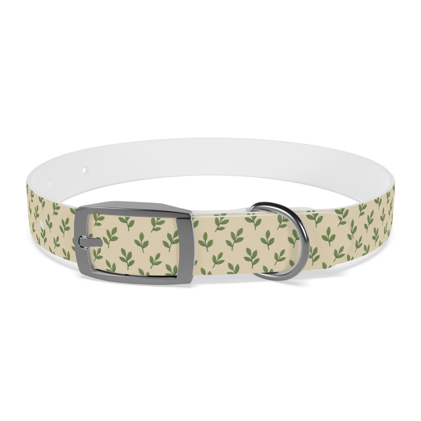 Tranquil Leaf Dog Collar